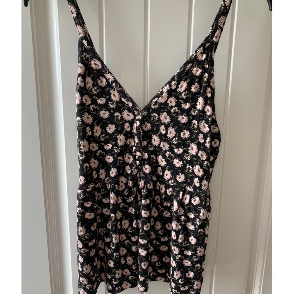 American Eagle Flower Print Tank